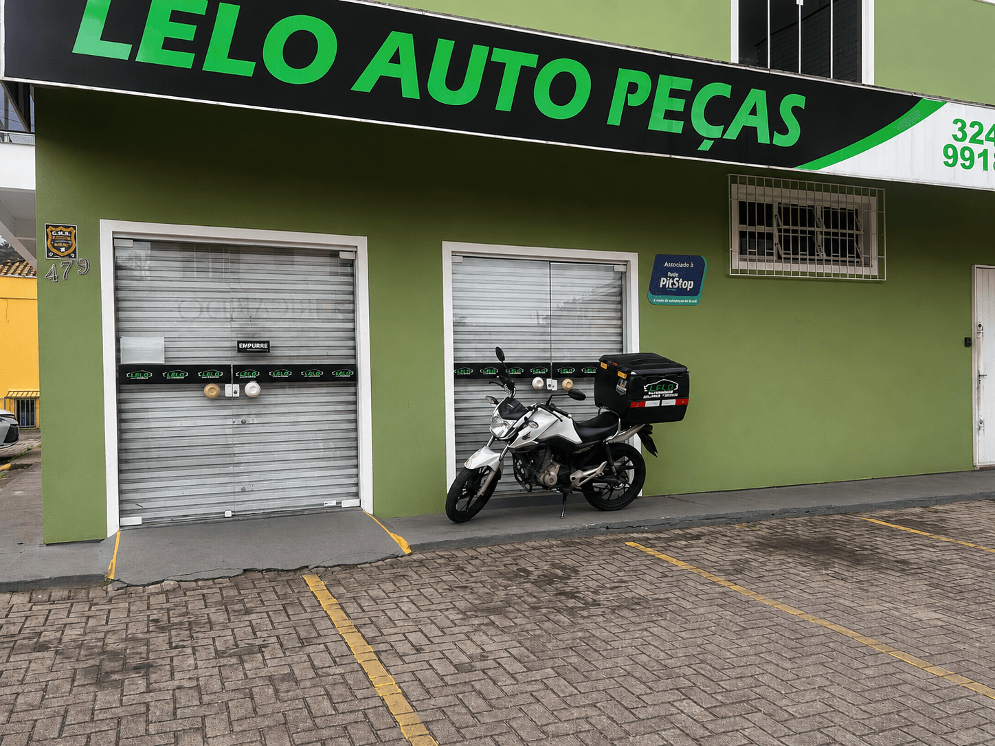 Fachada da LELO Auto Pecas em Biguacu